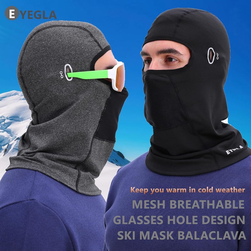 Eyegla Balaclava Ski Mask for Men Cold Weather,Winter Thermal Face Mask Women for Snowboarding Motorcycle Cycling - Image 5